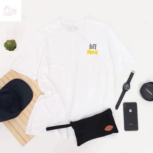 Elitehome Kaos Polos Distro - Putih