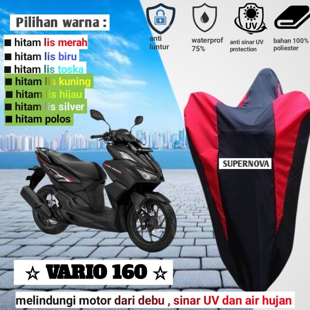cover/selimut body motor VARIO , VARIO 125 , VARIO 150 cover motor anti air waterprof