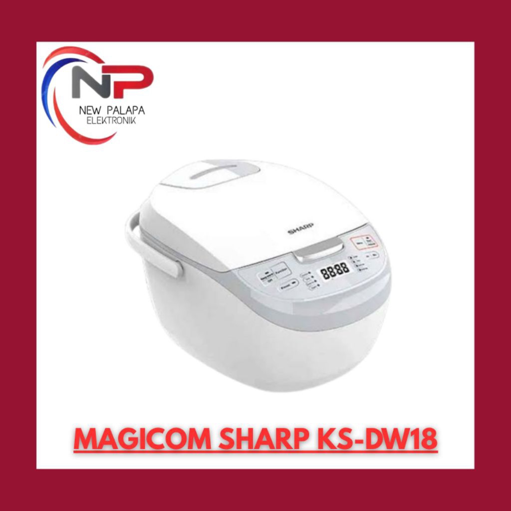 RICE COOKER SHARP  KS-DW 18/DIGITAL