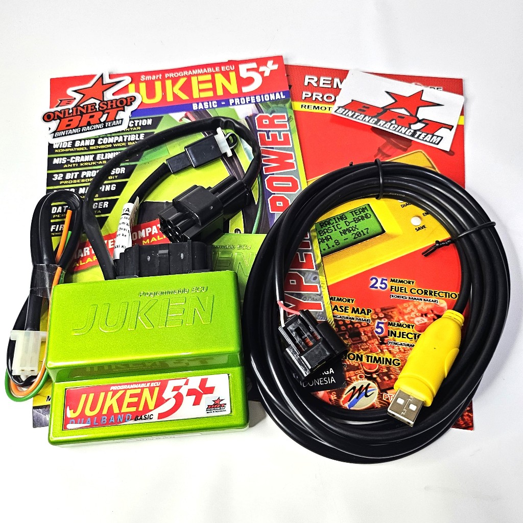 ECU BRT ECU JUKEN 5 5++ Plus Plus & KABEL USB Ecu Juken CRF 150 Racing Turbo Dualband CRF150 CRF 150
