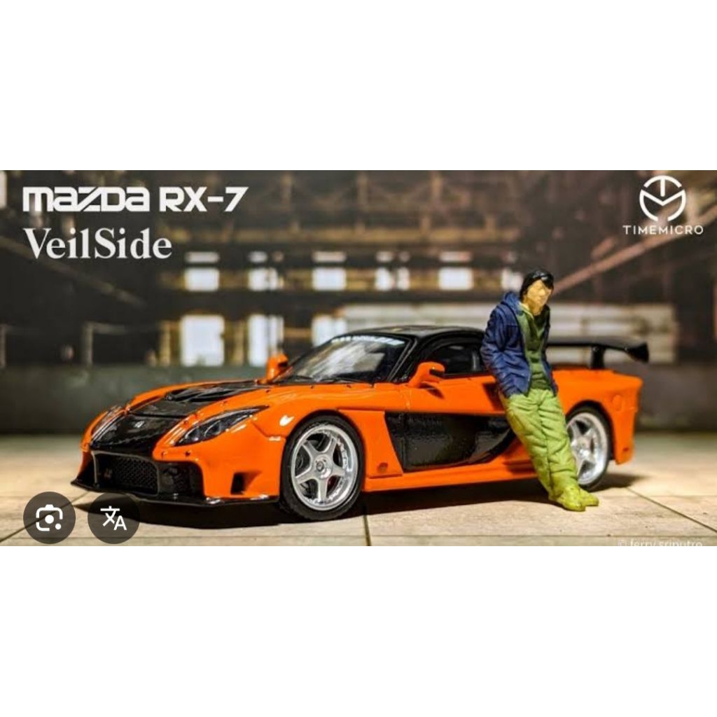 Time micro RX7 Veilside + Figure Han