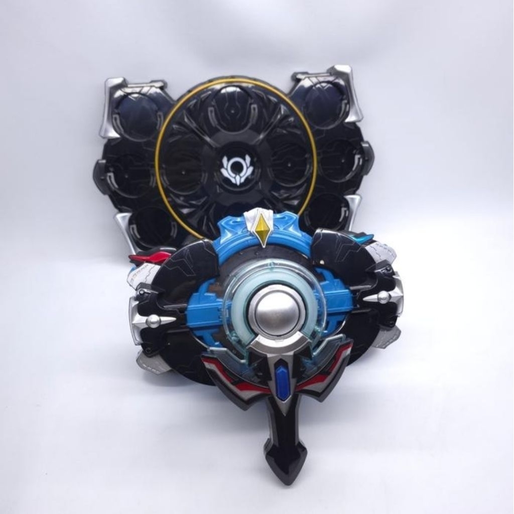 dx rube gyro + orb ring neo + crystal collection case ultraman R/B R&B bandai
