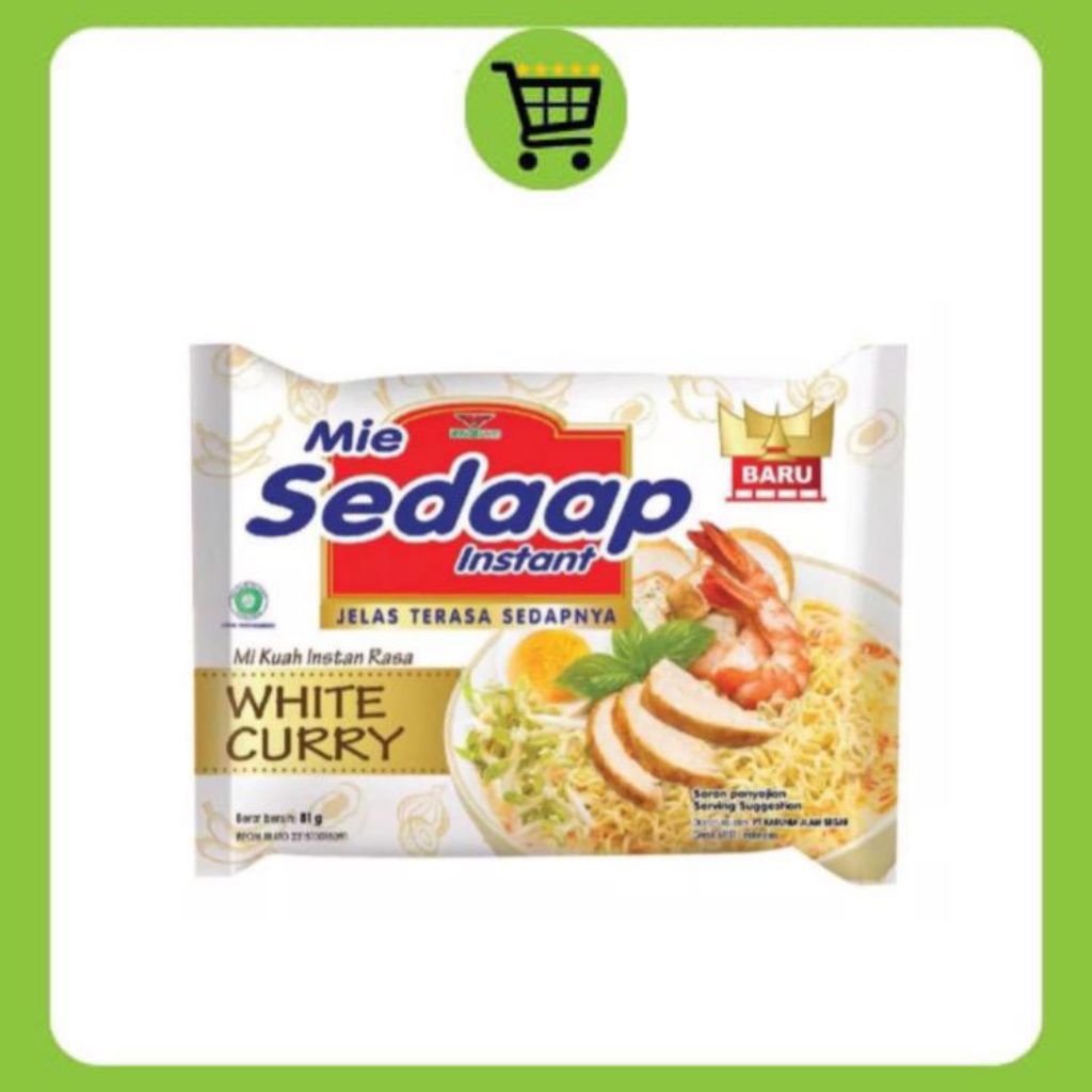

•DailyMart• Mie Sedaap Kuah Rasa White Curry 81gr
