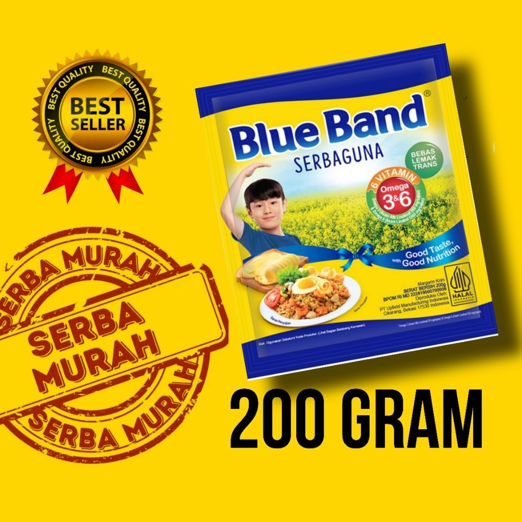 

Blue band 200 gram