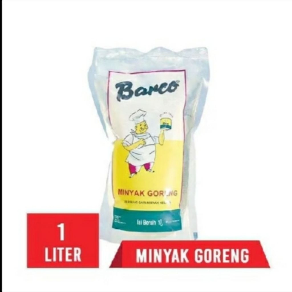 

Barco minyak goreng kelapa pouch 1 Liter