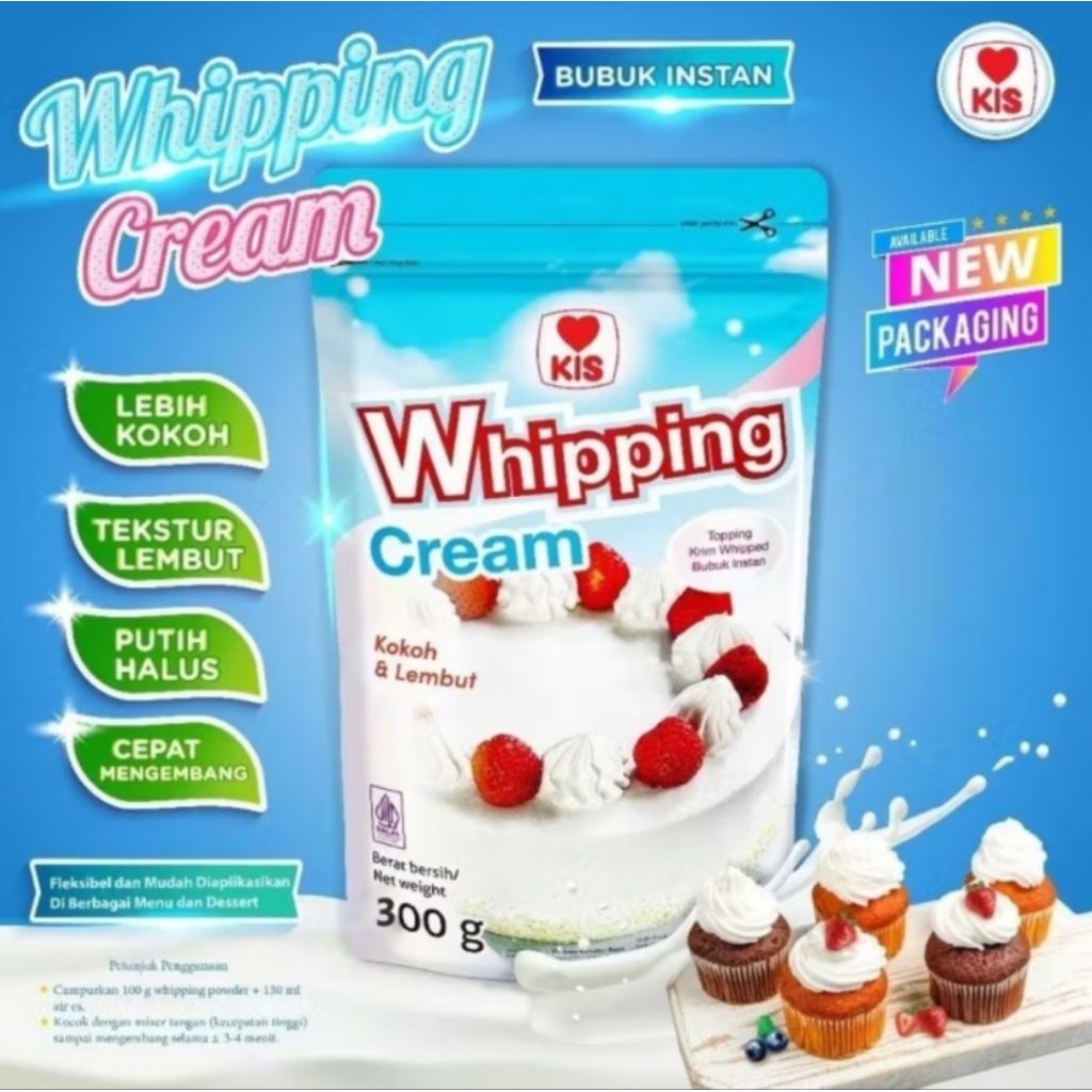 

Whipping cream Kis 300gr