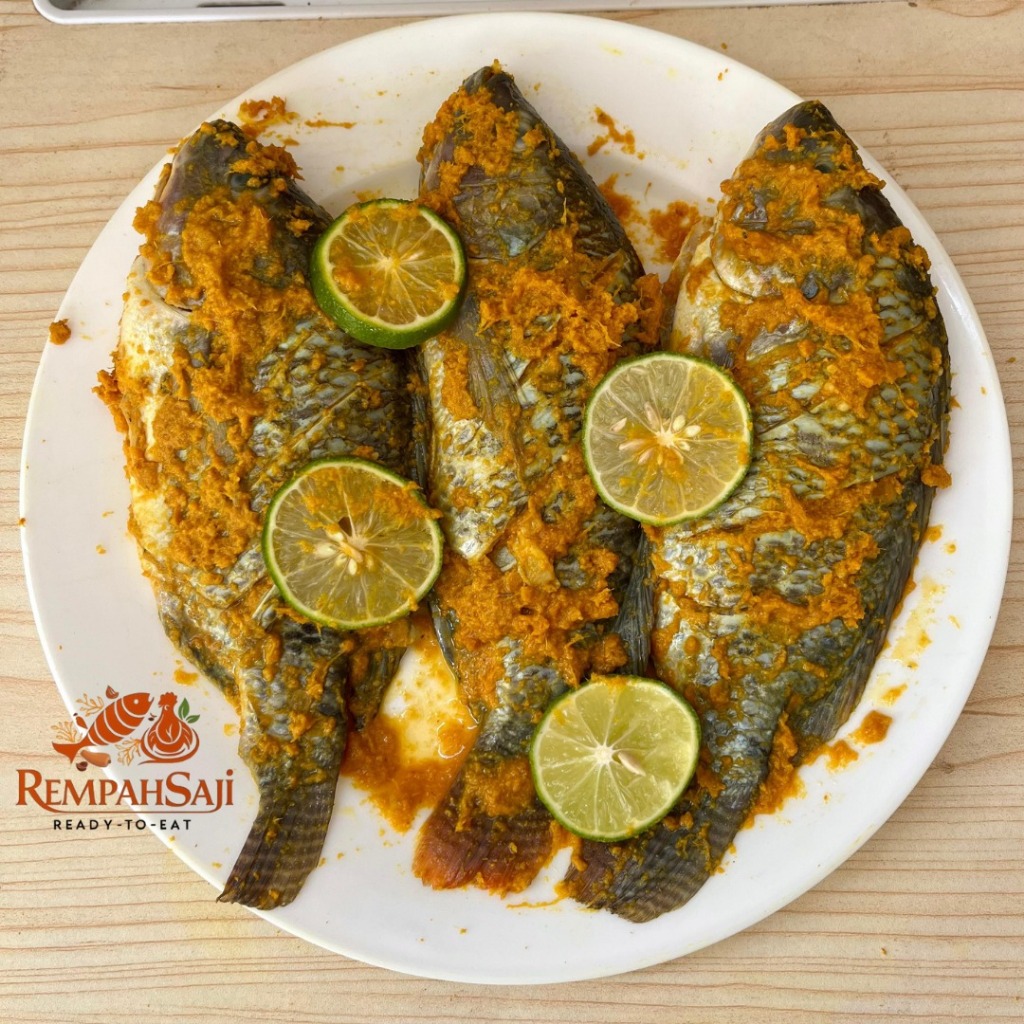 

Ikan Nila marinasi bumbu kuning siap goreng isi 3