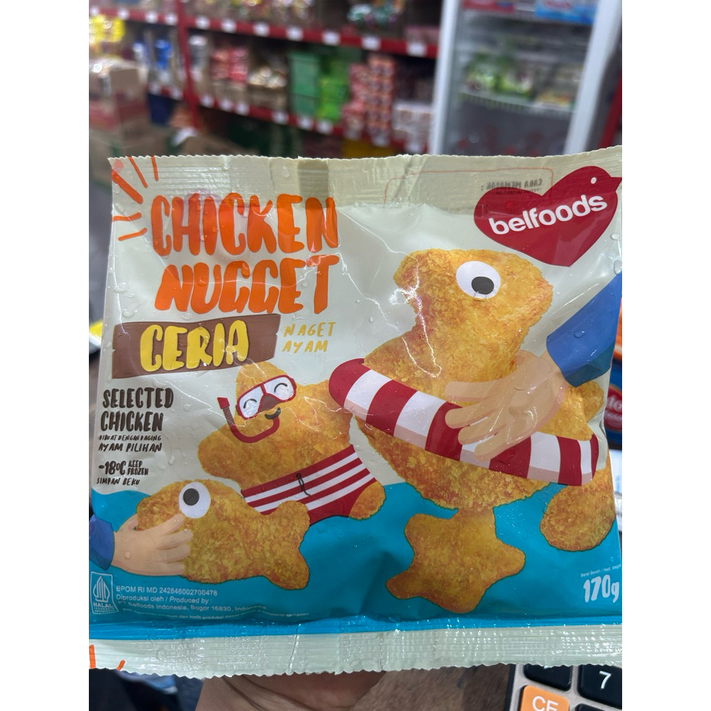 

Belfoods Nugget Ceria 170 Gram