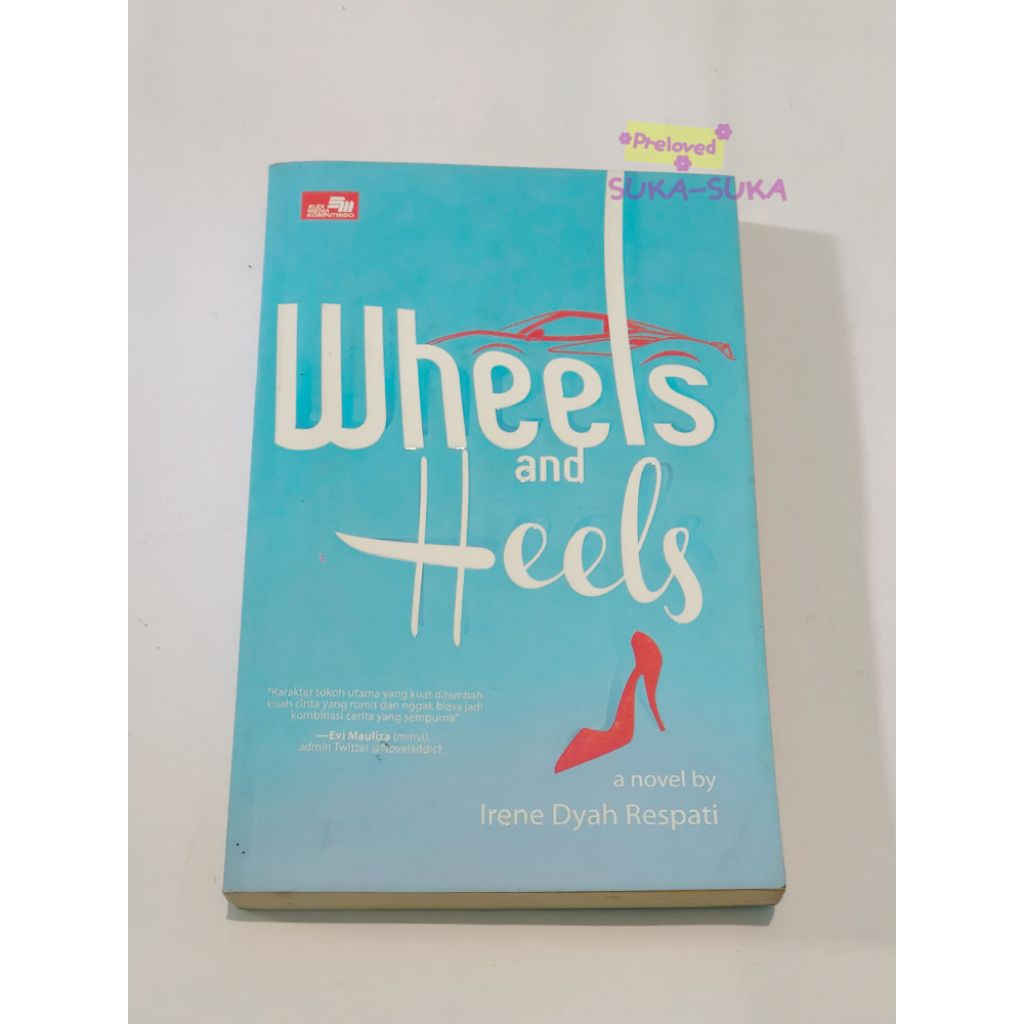 Preloved Novel Wheels and Heels Baru Sekali Baca