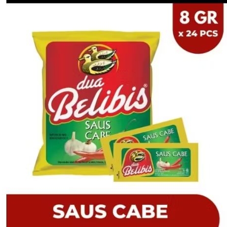 

Dua Belibis Saus Cabe Sachet 8 Gr Isi 24 pcs