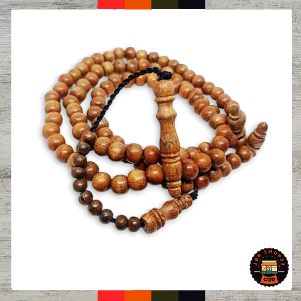 Tasbih Kayu Bidara Arab Asli Muslim