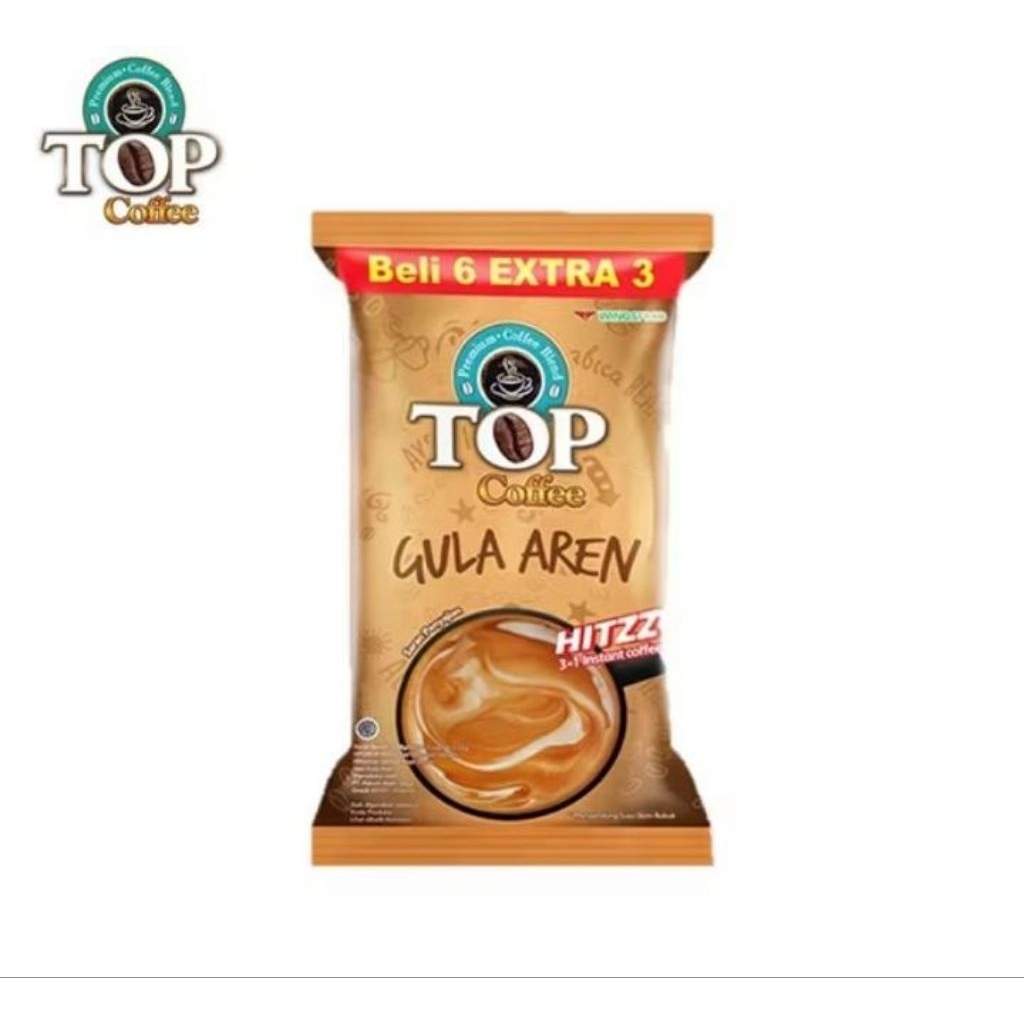 

HITZZ TOP COFFEE AREN kemasan Pack (6+3)