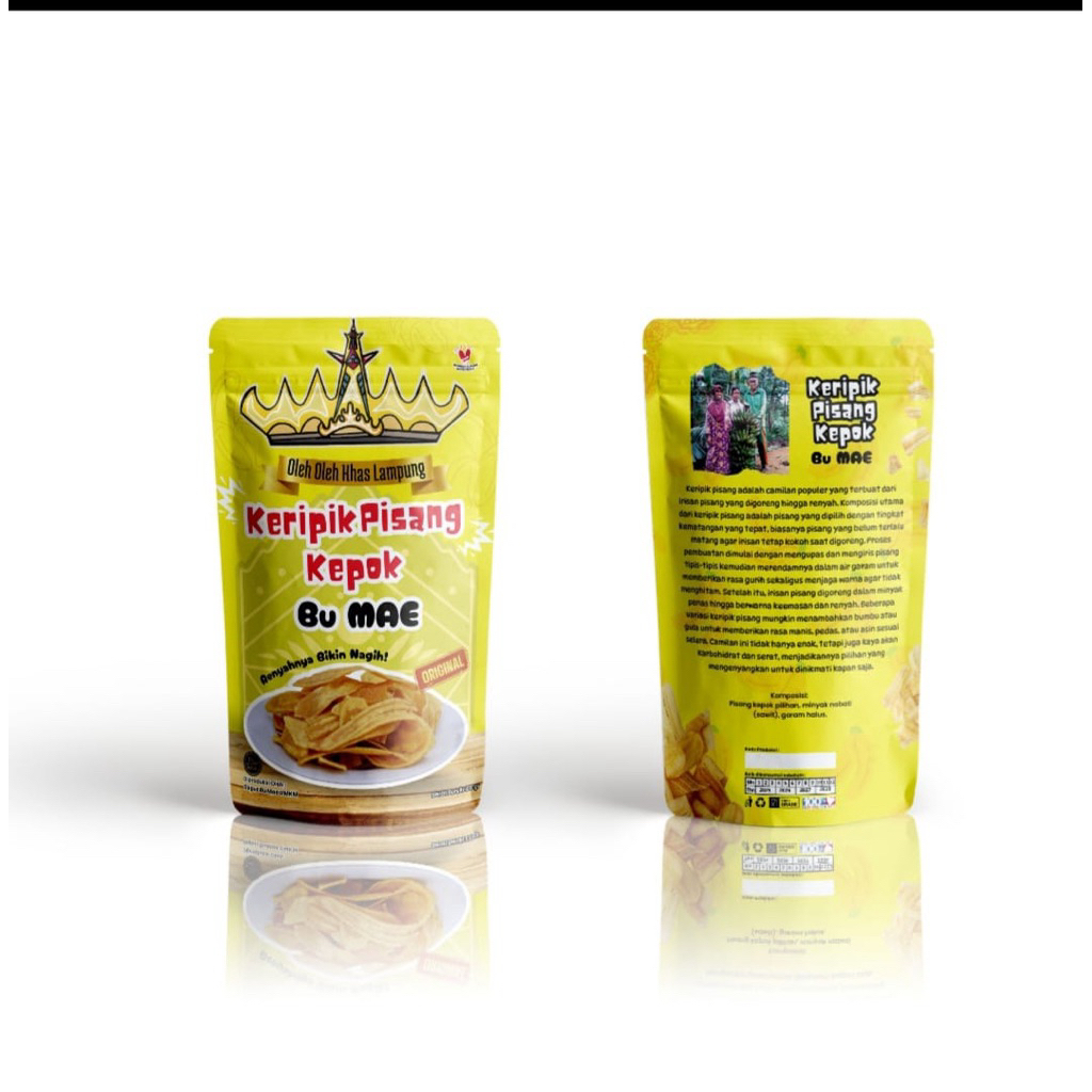 

Keripik Pisang Kepok Bu Mae
