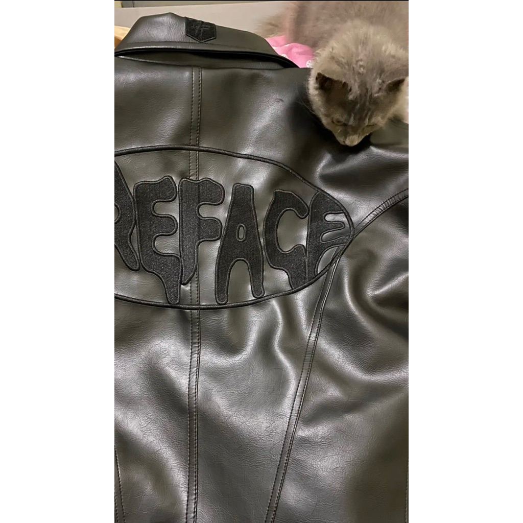 Preface Leather jacket