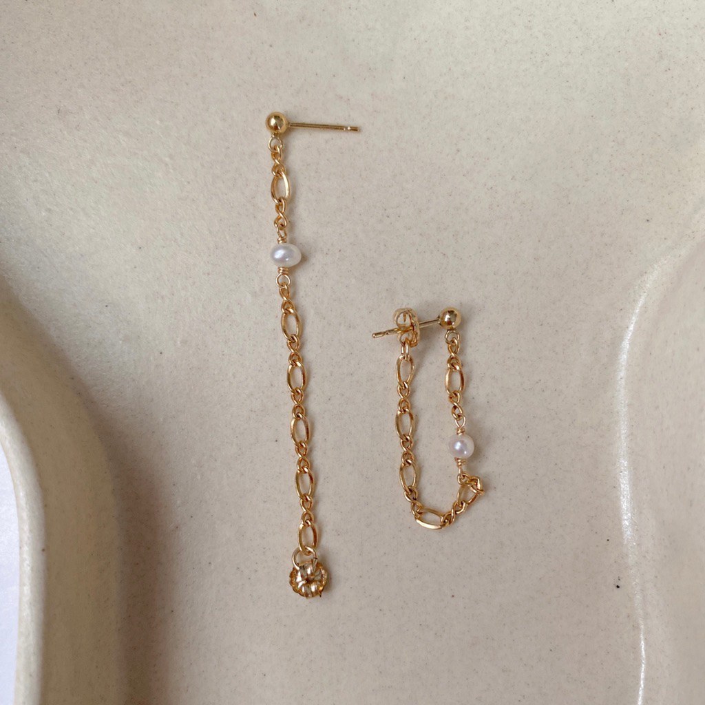 Glossiethinc - Sea Earring 14k Gold Filled