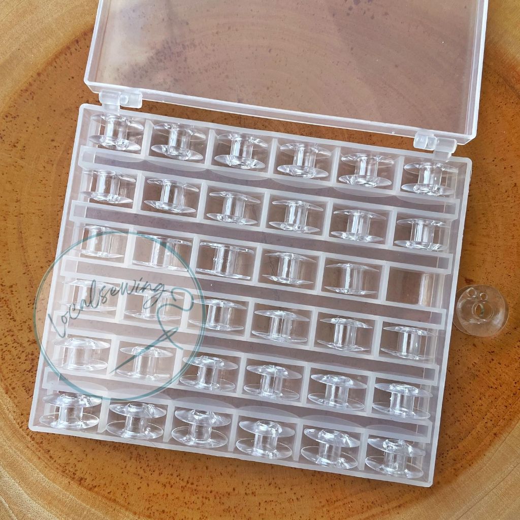 [36pcs] Spool Singer 974 + Kotak Spool / Spool Mesin Jahit Singer 974 + Kotak Spool