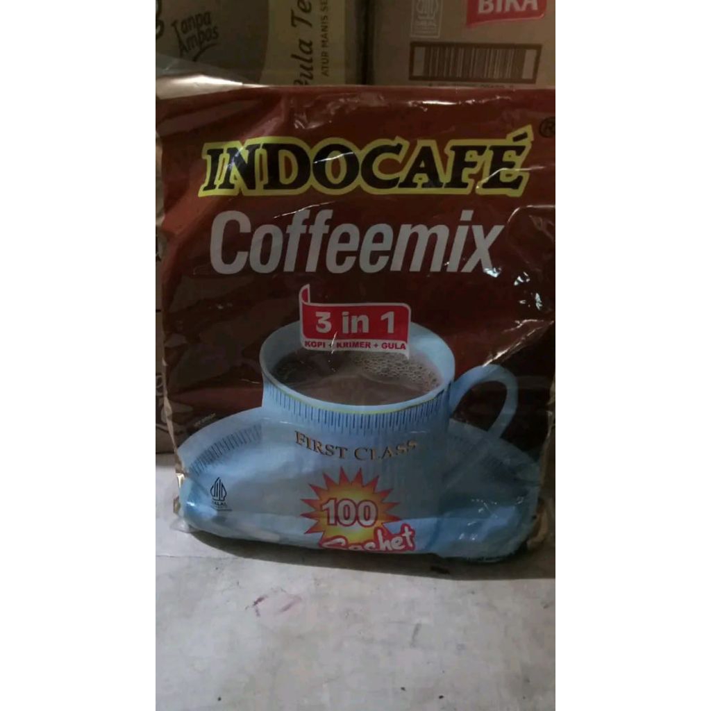 

KOPI INDOCAFE COFFEEMIX 1 BAG ISI 10 RENCENG