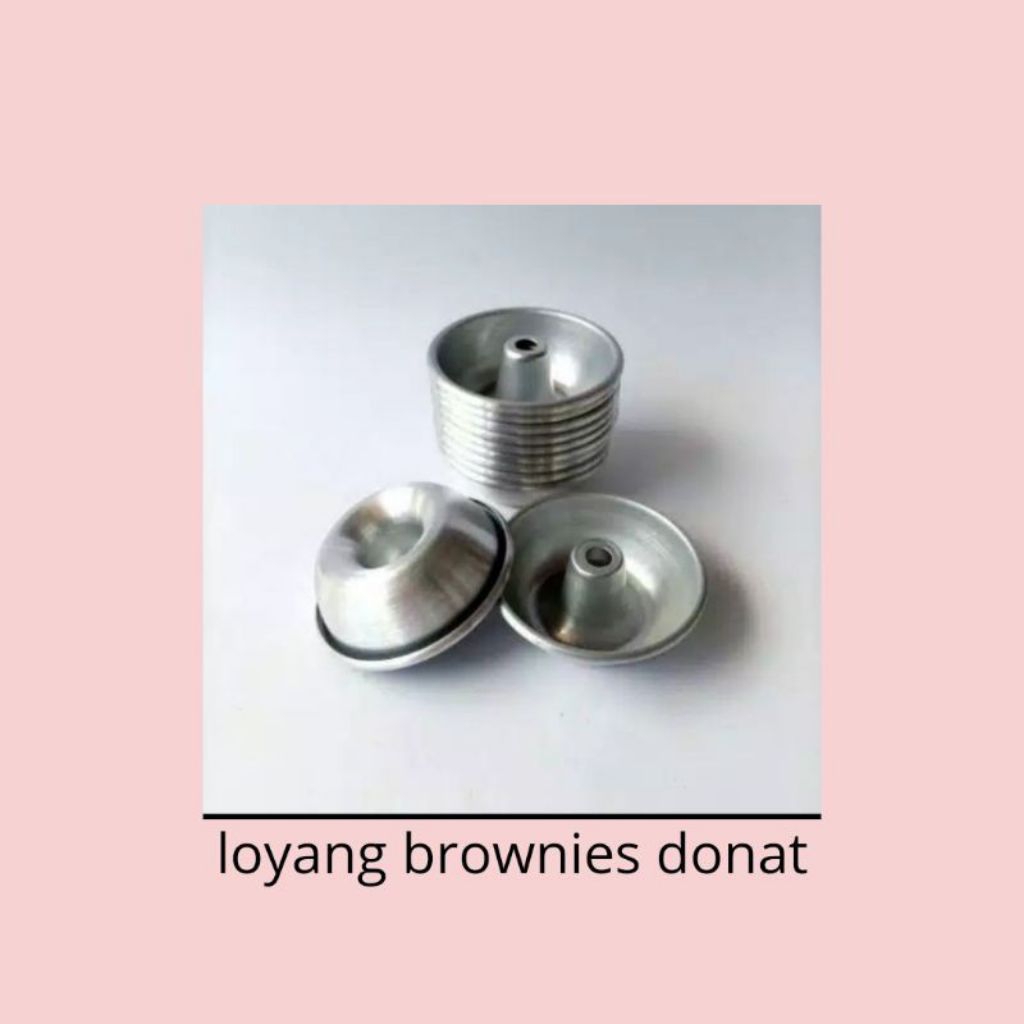 loyang brownies donat  / cetakan brownies donat / satuan / per pcs