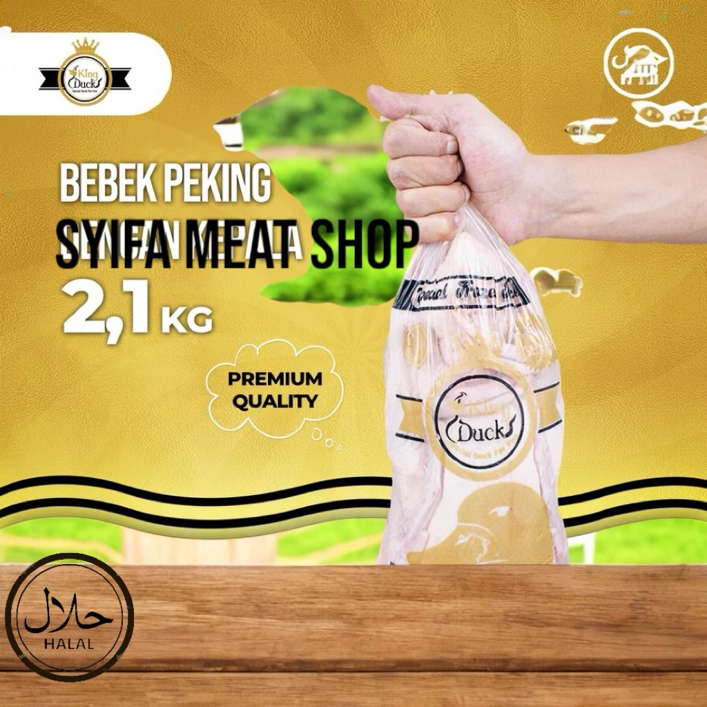 

Bebek peking bebek karkas 1,4kg