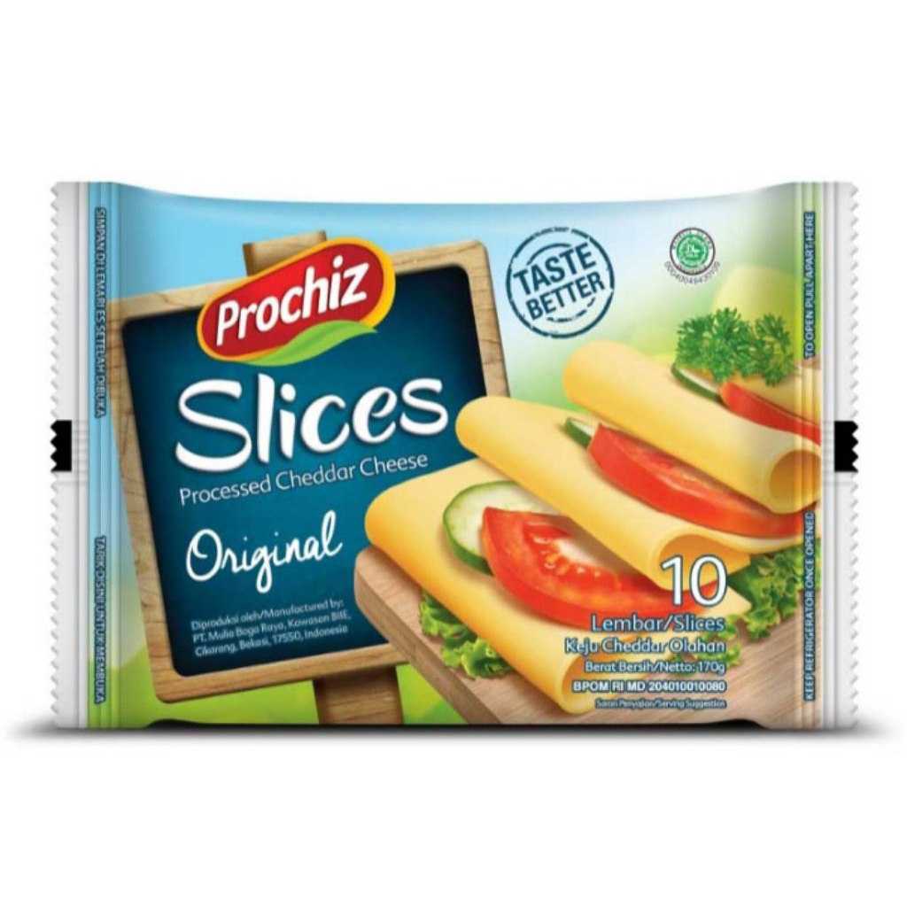

KEJU - Prochiz Keju Cheddar 10Slice