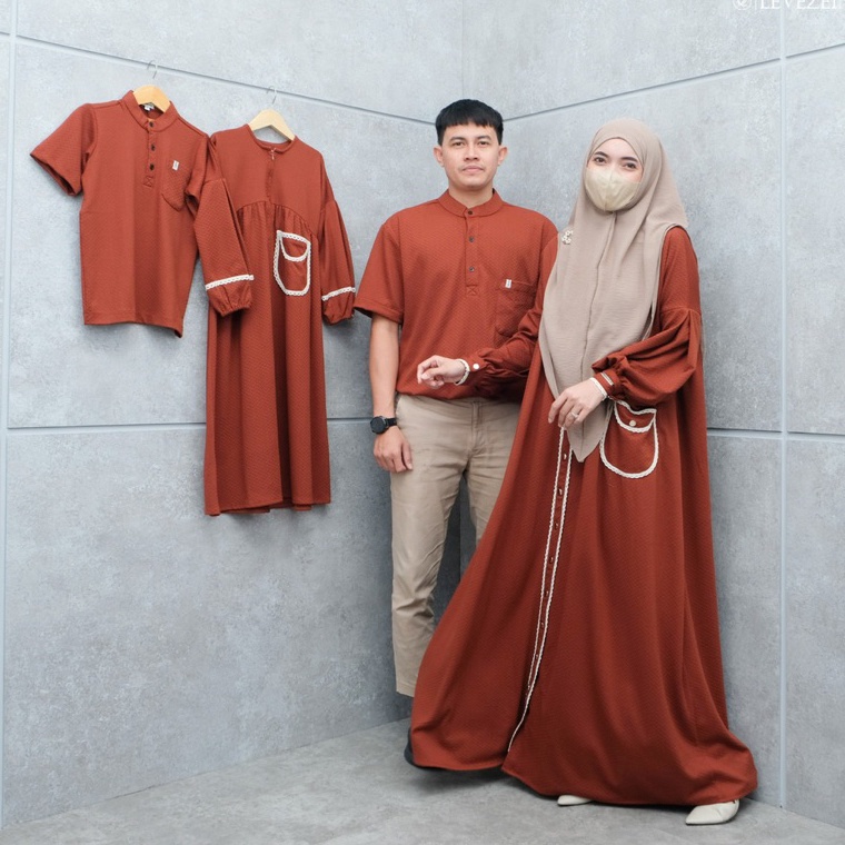 KODE G44I Balda Abaya Renda Bahan Venus Emboss Knite Family Ied Series by Levezein