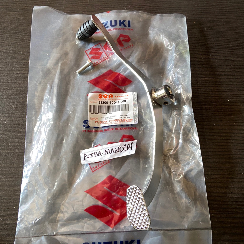 Pedal Operan Gigi Suzuki Shogun 125/Smash 110/Shogun 110 Silver