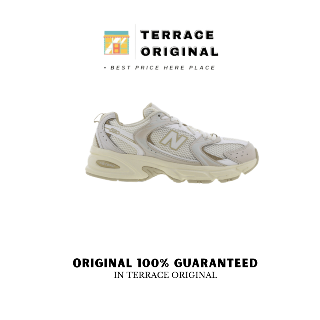 Sepatu Nb 530 Beige White Angora