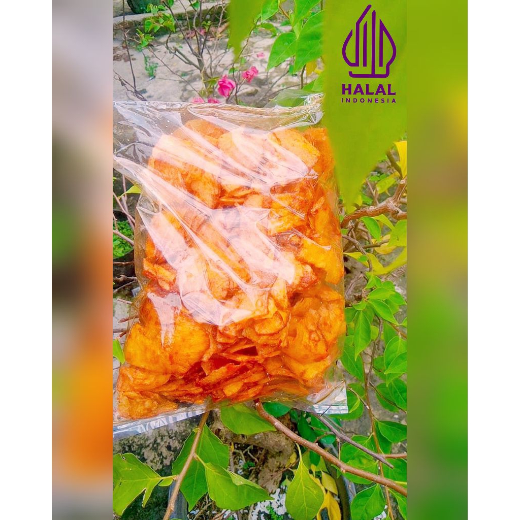 

kripik singkong pedas manis enak