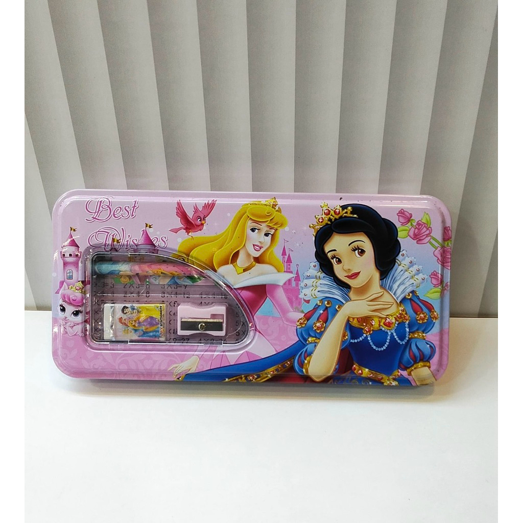 

TEMPAT PINSIL KALENG SET KODE 99-38 SPIDERMAN UNICORN PRINCESS CAPTAIN