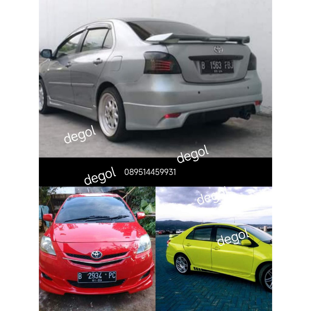 bodykit vios gen2 model viper