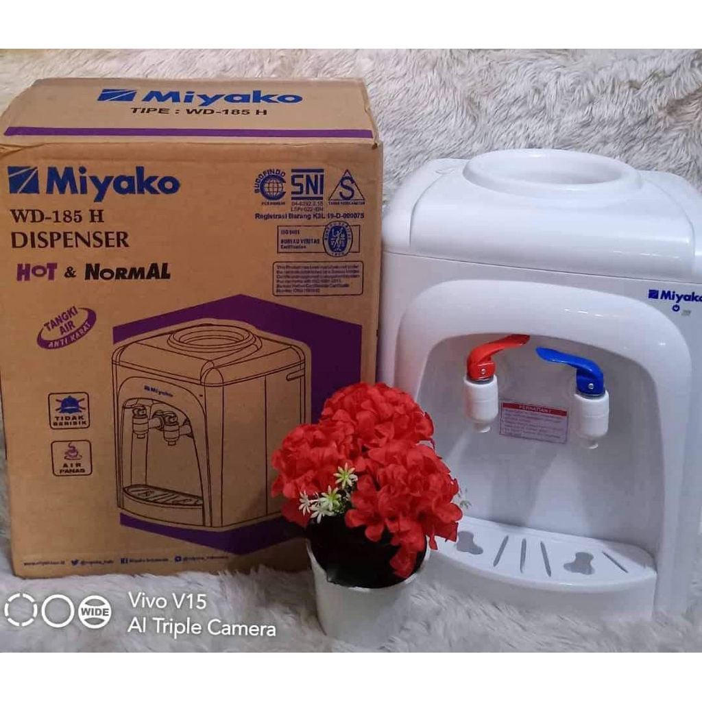 Dispenser Miyako 185 H/Dispenser Miyako WD-185 H/Dispenser Miyako Hot dan Normal WD 185 H