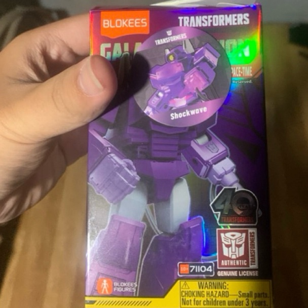KODE I58Z FIXED Blokees Transformers Galaxy Version 1 2 3 4 6 shockwave tarn secret optimus megatron