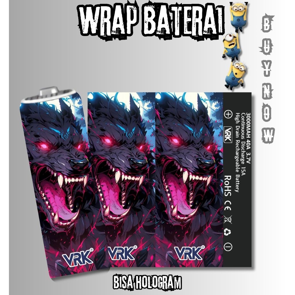 

Holdingskyy - Stiker Baterai 18650 Vrk Alpha Rage Meksiko Untuk Melindungi Dan Mempercantik Device