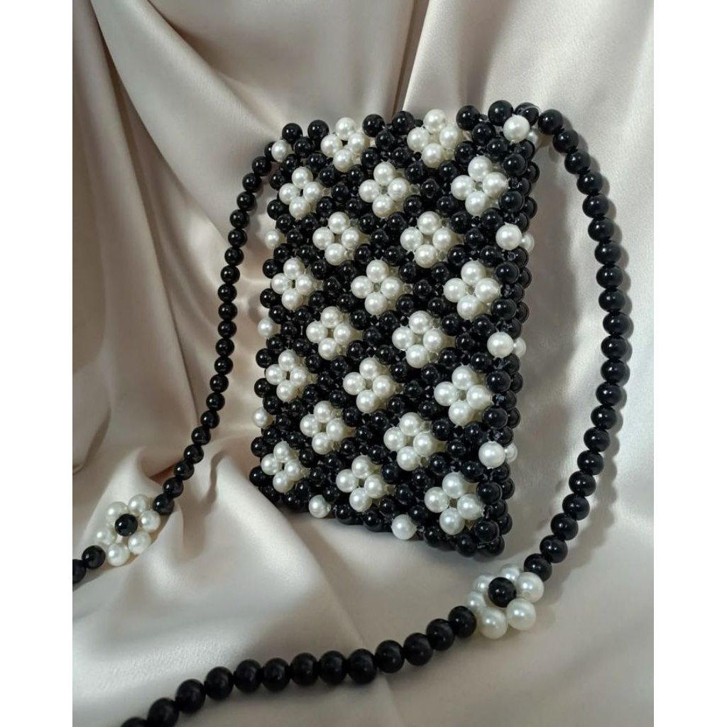 phone bag. phone wallet. tas slempang wanita mutiara