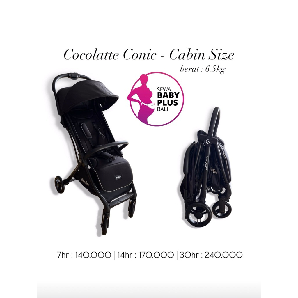 SEWA STROLLER COCOLATTE CONIC RENT BALI