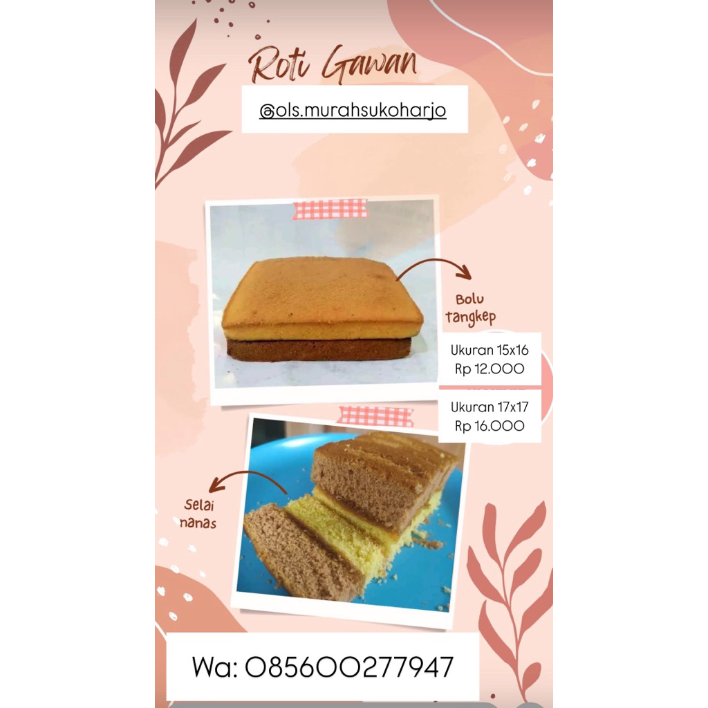 

ROTI TRADISIONAL TERENAK TERLARIS