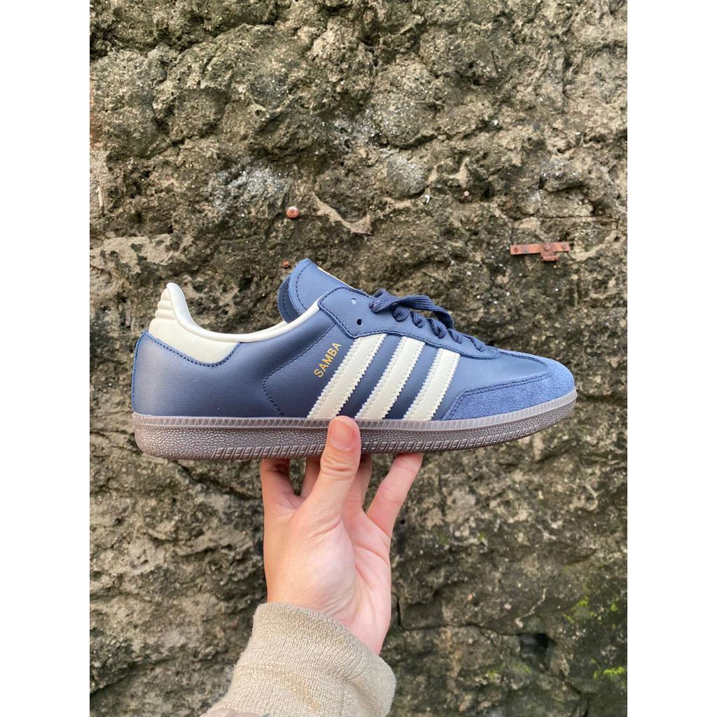 ADIDAS SAMBA OG BLUE ORIGINAL