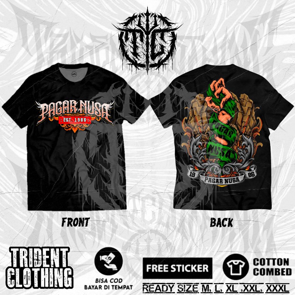 KAOS PAGAR NUSA TERBARU SIMPEL KECE | KAOS PAGAR NUSA CASUAL | KAOS PAGAR NUSA LIMITED EDITION | KAO