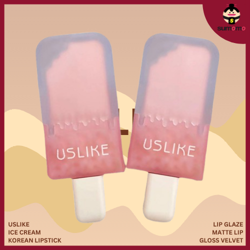 USLIKE Ice Cream Korean Lipstick Lip Glaze Matte Lip Gloss Velvet - XX168