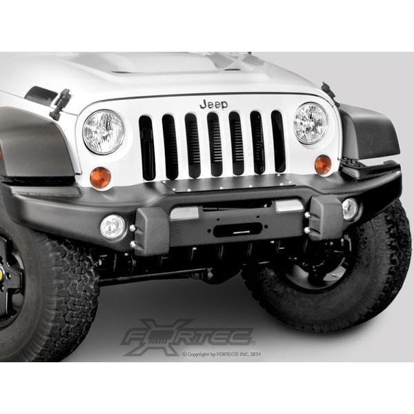 Front Bumper Bemper Depan AEV Tubeless Tanpa Bar Jeep Wrangler Rubicon JK