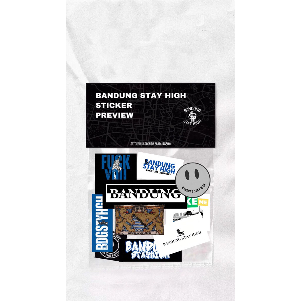 

BANDUNGSHH STICKER PACK SS25