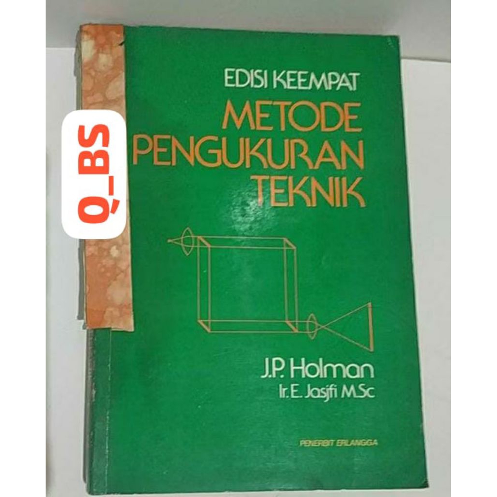 Metode Pengukuran Teknik Ed 4 J.P.Holman