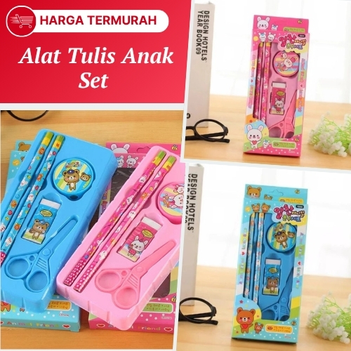 

Alat Tulis Anak TK SD Set Alat Tulis Anak Set Stasionary Souvenir Kado Anak