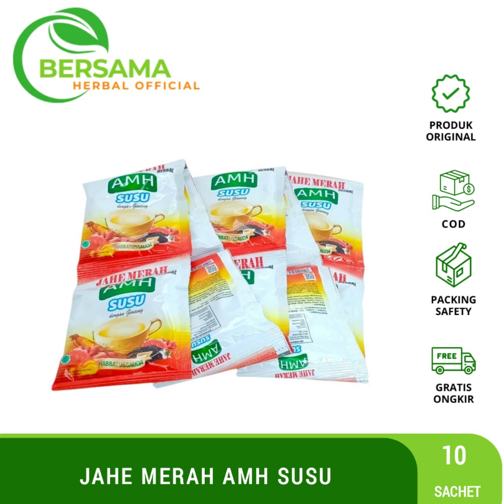 

Jahe Merah AMH Susu Dengan Ginseng Dan Habbatussauda | Per Renceng