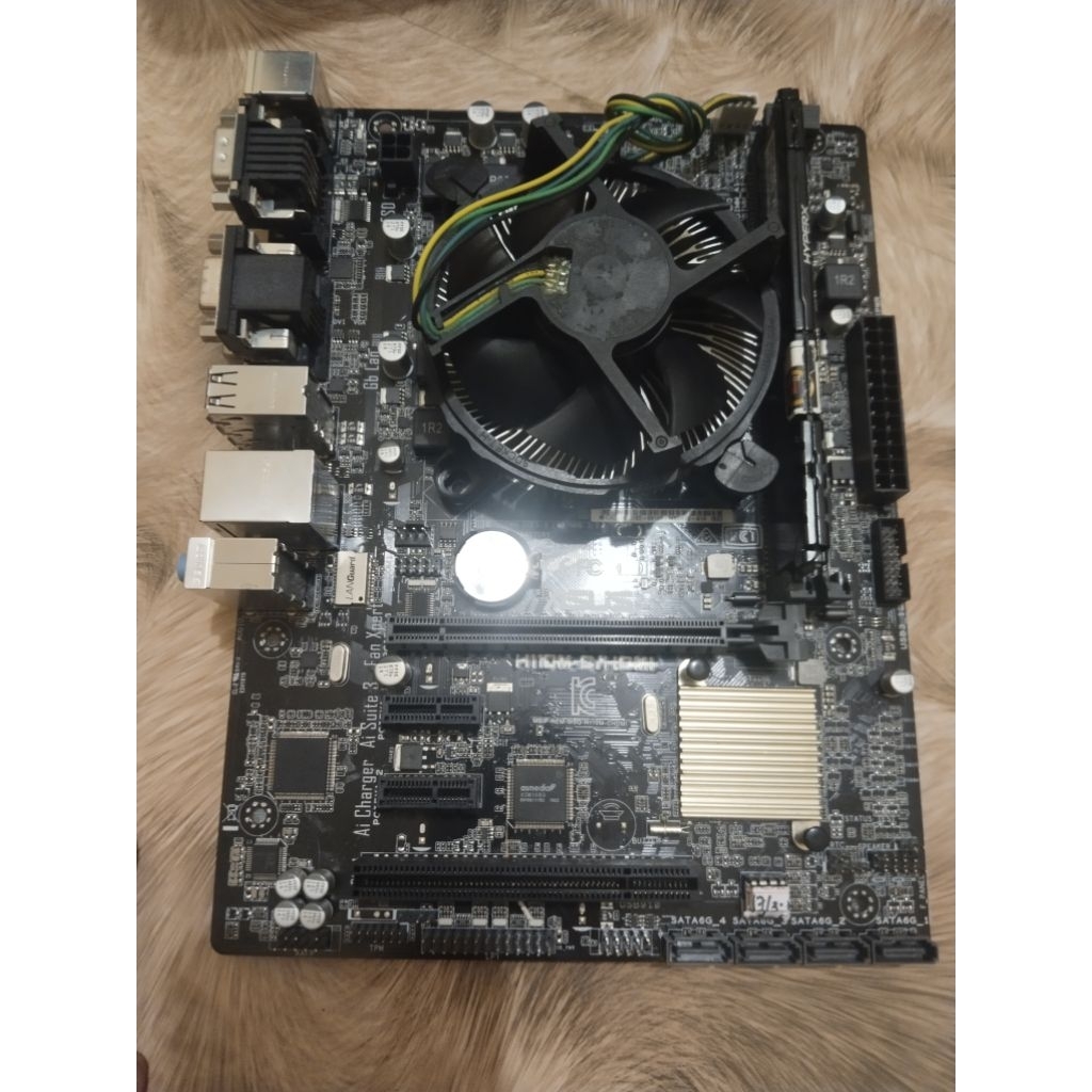paket motherboard h110 Asus c/HDMI bekas