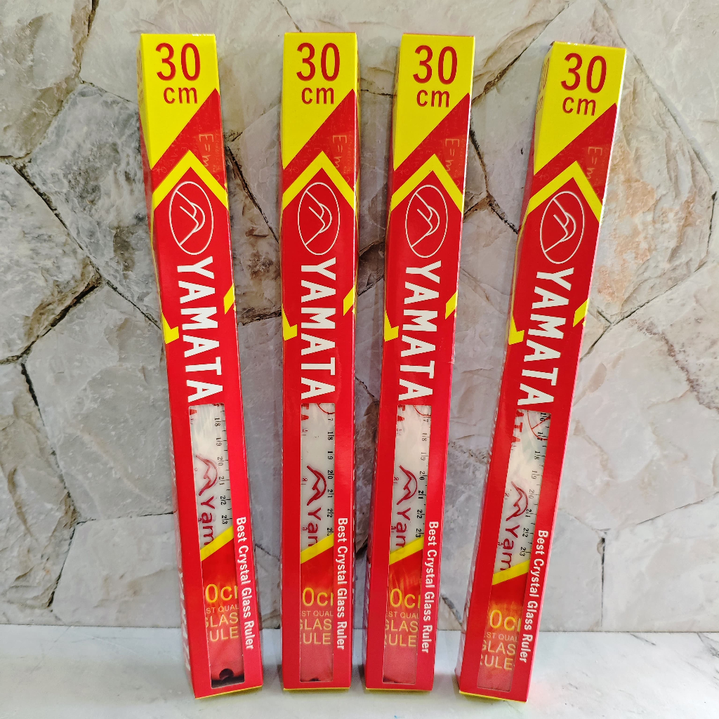 

SELUSIN ( 12 PCS ) Penggaris Plastik Mika 30 Cm
