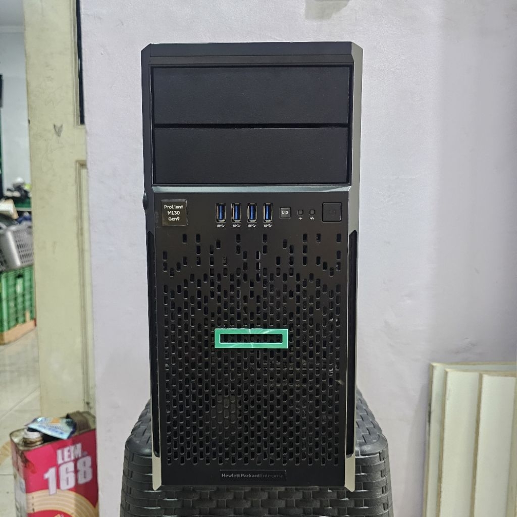 PC SERVER HP ML30 G9 XEON E3 1220 V6 RAM 16GB HDD 2TB MURAH MANTAP