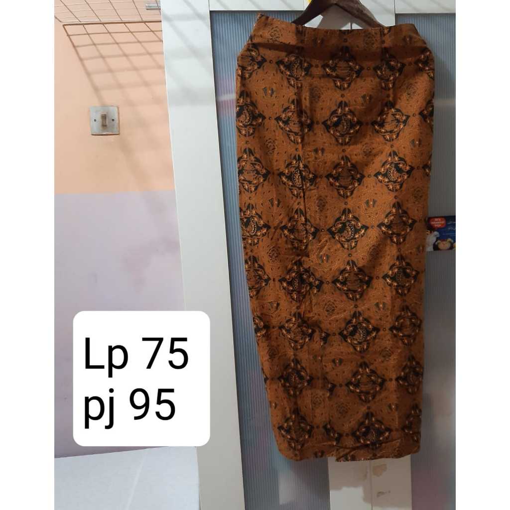 Rok preloved, rok batik, rok panjang preloved