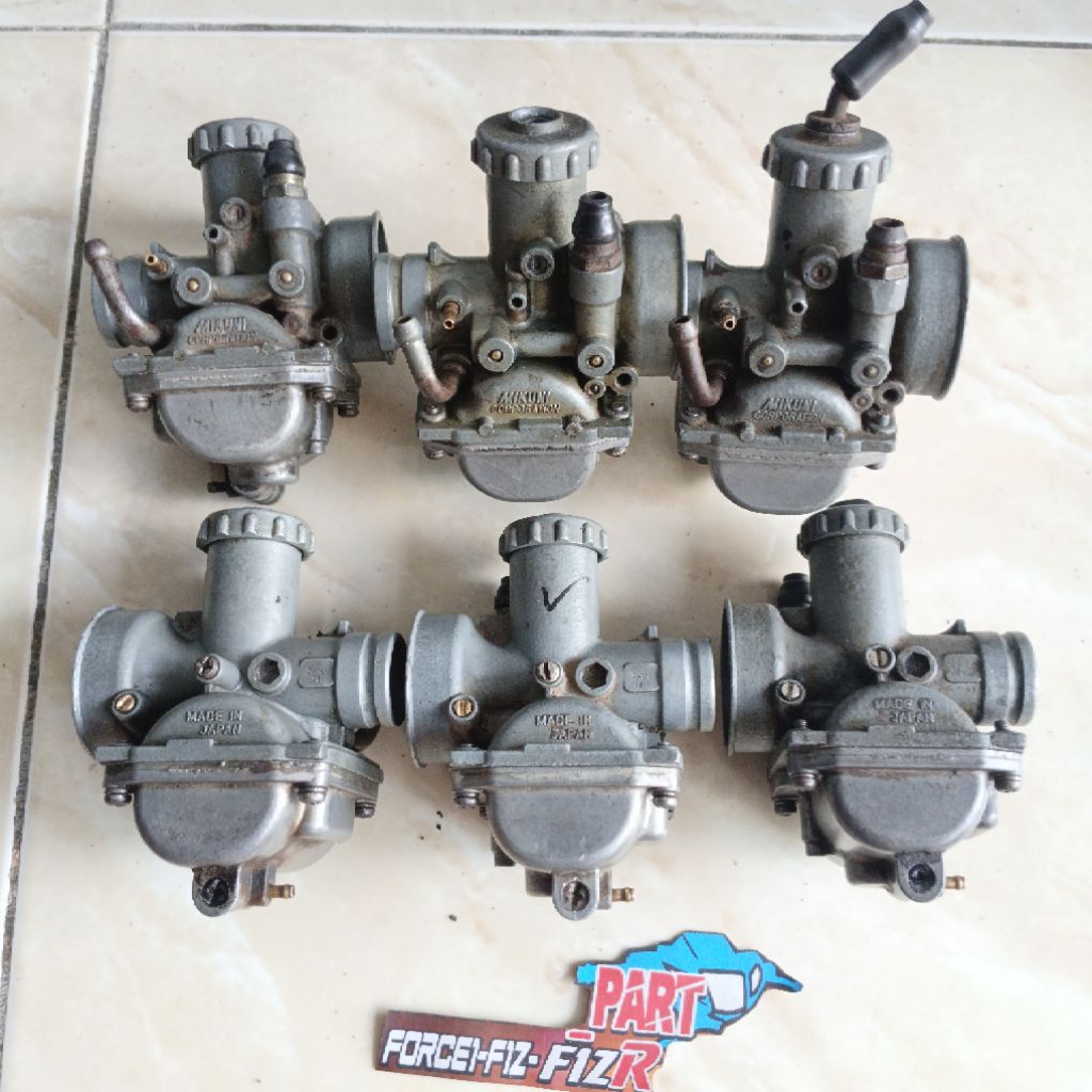 KARBURATOR KARBU KODE 3XA MADE IN JAPAN ORIGINAL ASLI YAMAHA FIZR F1ZR FIZ FORCE1