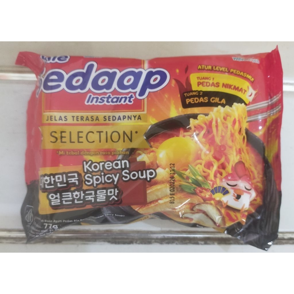

Mie Sedap Korean Spicy Soup 77Gr